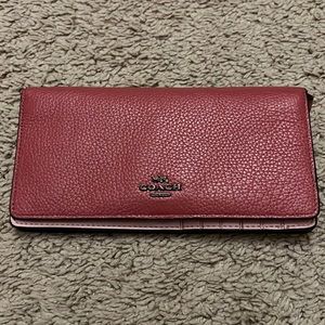 Slim Coach wallet